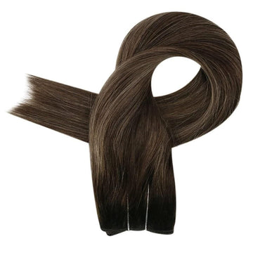 brown halo hair